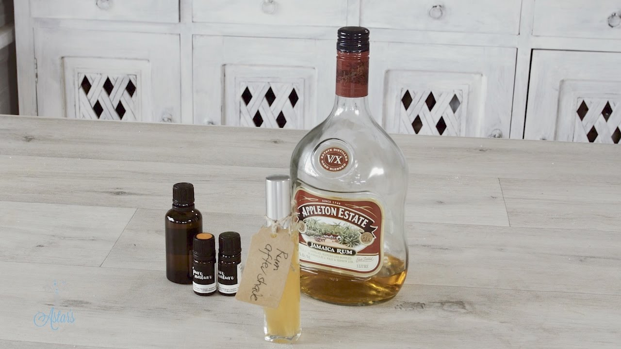 How to make a Rum Aftershave Lotion