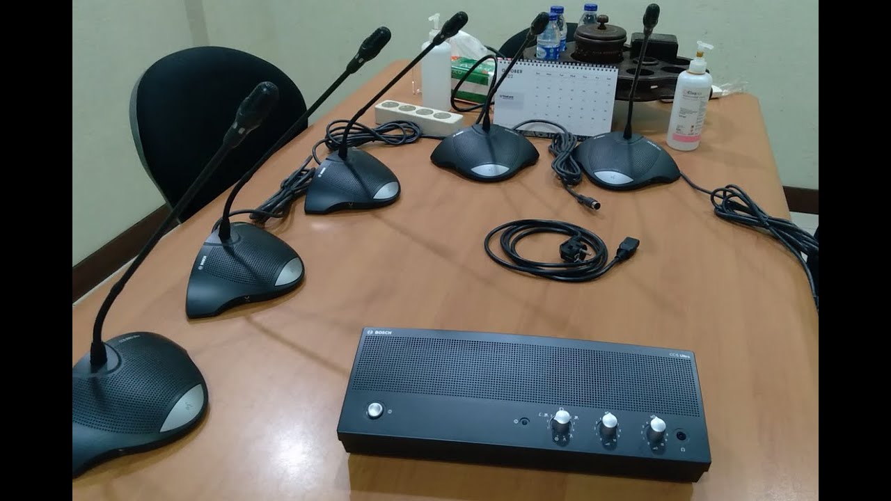 Test Perangkat CCS 900 Ultro Conference System BOSCH