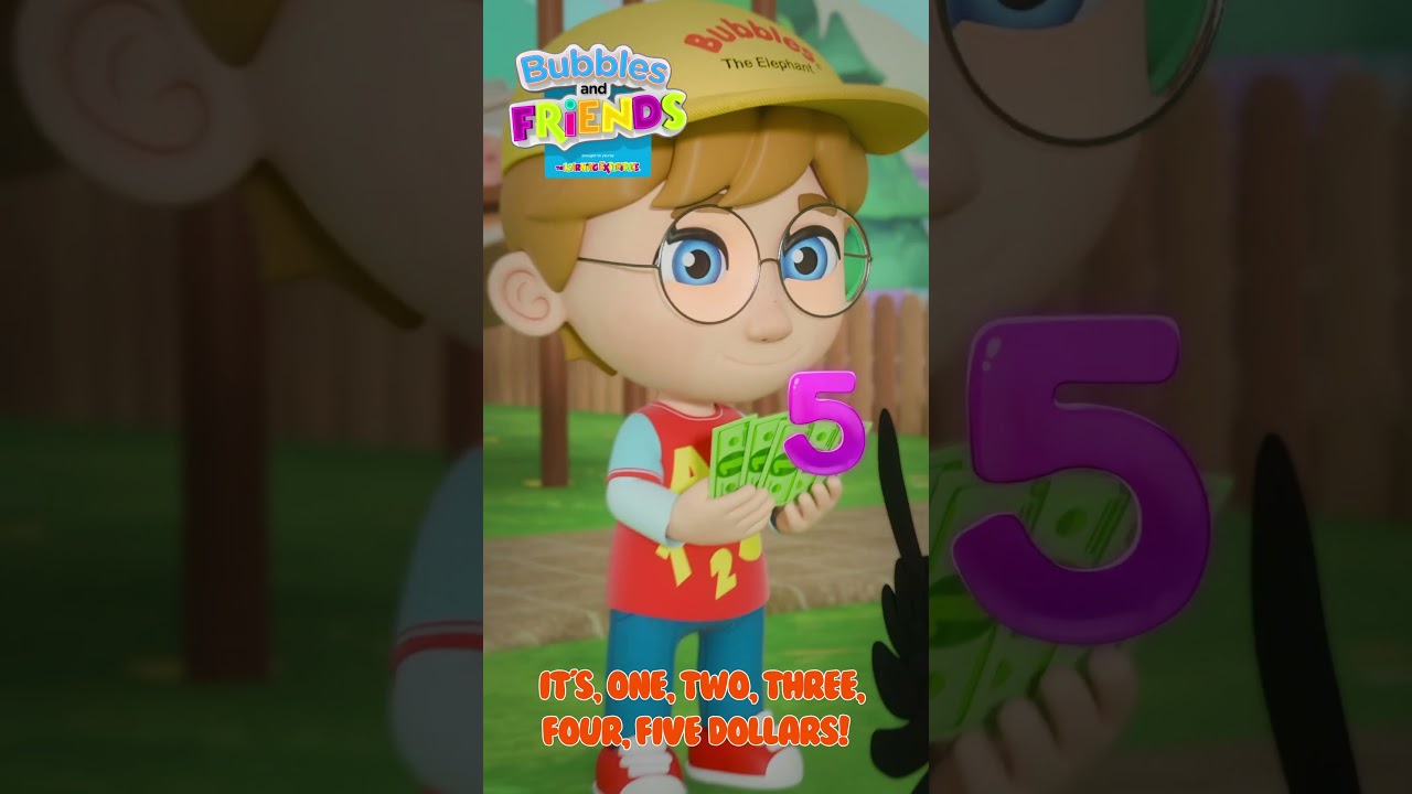💵 Learn to Save, Share & Spend Money! #BubblesAndFriends 🎉 #SaveSpendShare #MoneyHabits
