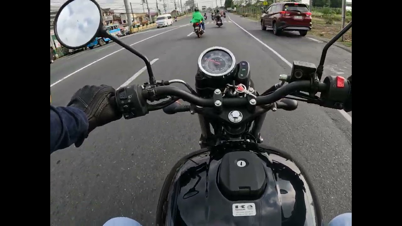 Kawasaki W175 POV Ride | Pure Engine Sound (13)