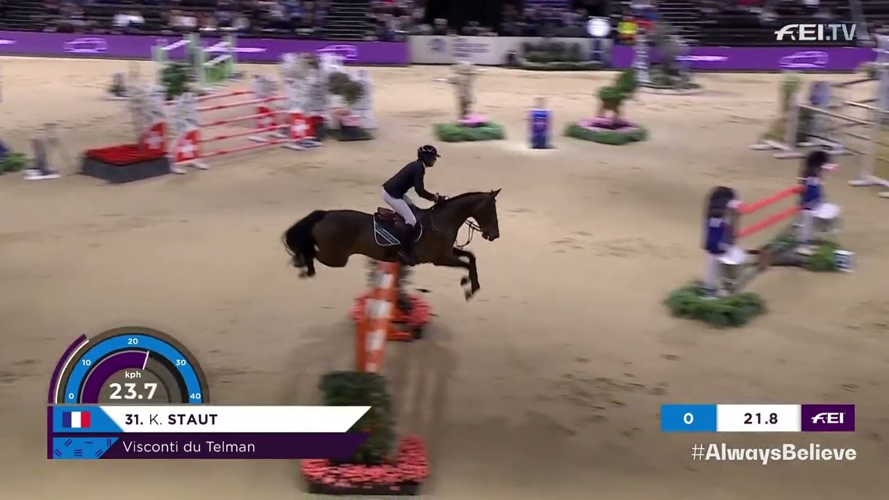 Finale Coupe du Monde  à Bâle - Kevin Staut & Visconti du Telman - 1.60m barème C - 2025