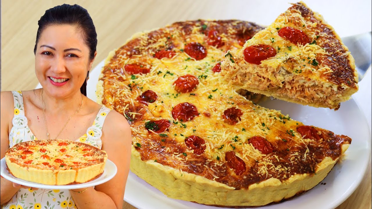 TODO MUNDO QUE EXPERIMENTA ME PEDE ESSA RECEITA- QUICHE DE FRANGO- CREMOSA E SABOROSA – Dika da Naka