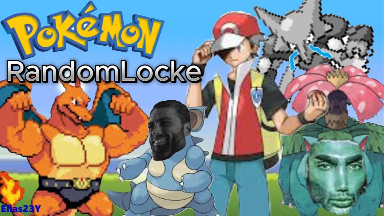 POKÉMON ROJO 🔥PERO TODO ES RANDOM 💀😱