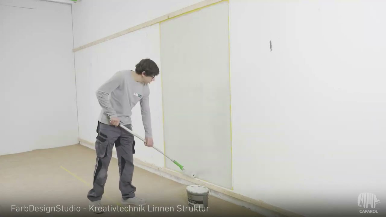 Tehnica creativa Caparol - MultiStruktur „Linnen Struktur“