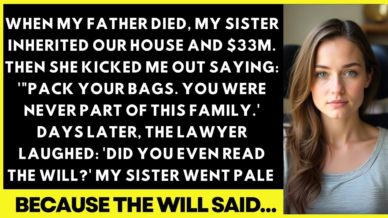 My Sister Got $33M And Threw Me Out — 3 Days Later, She Was Begging For My Help...- Reddit Family