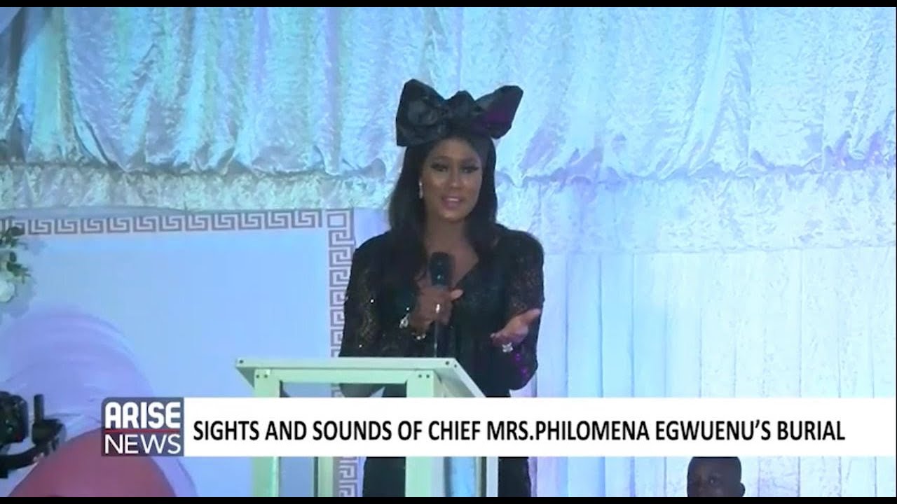 Sights and Sounds of Chief Mrs. Philomena Egwuenu's Burial