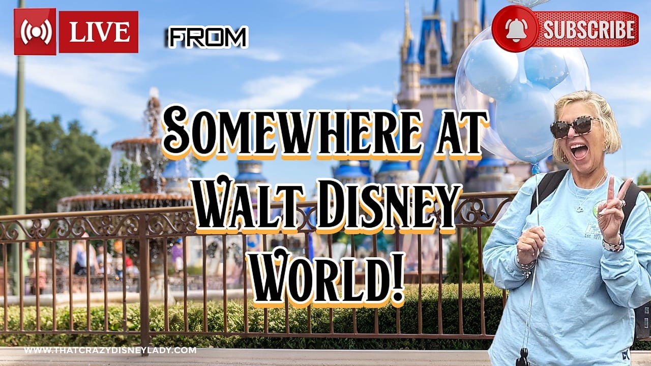Somewhere at Walt Disney World 9/23/26  #live