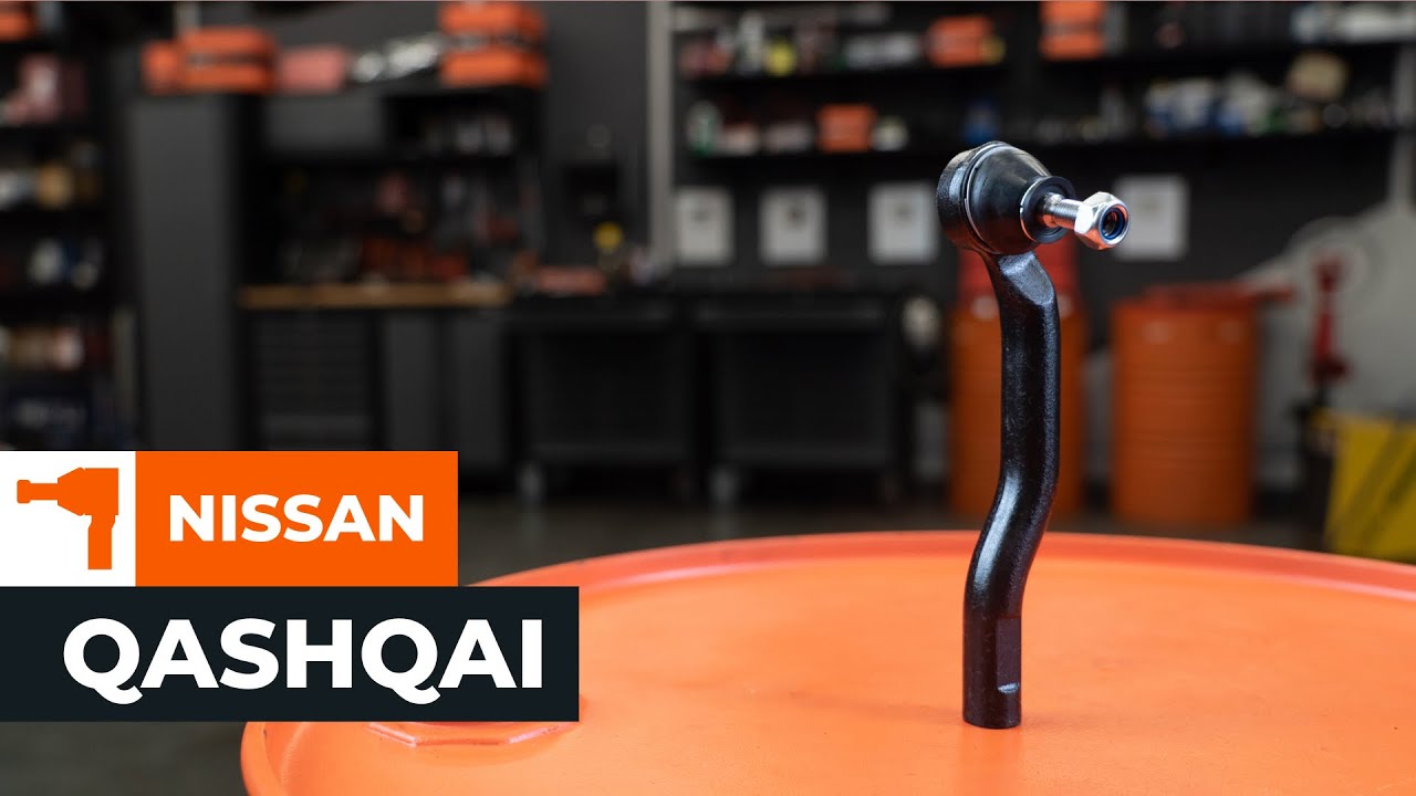 Så byter du styrspindel, dragstångsände på NISSAN QASHQAI 1 [Guide]