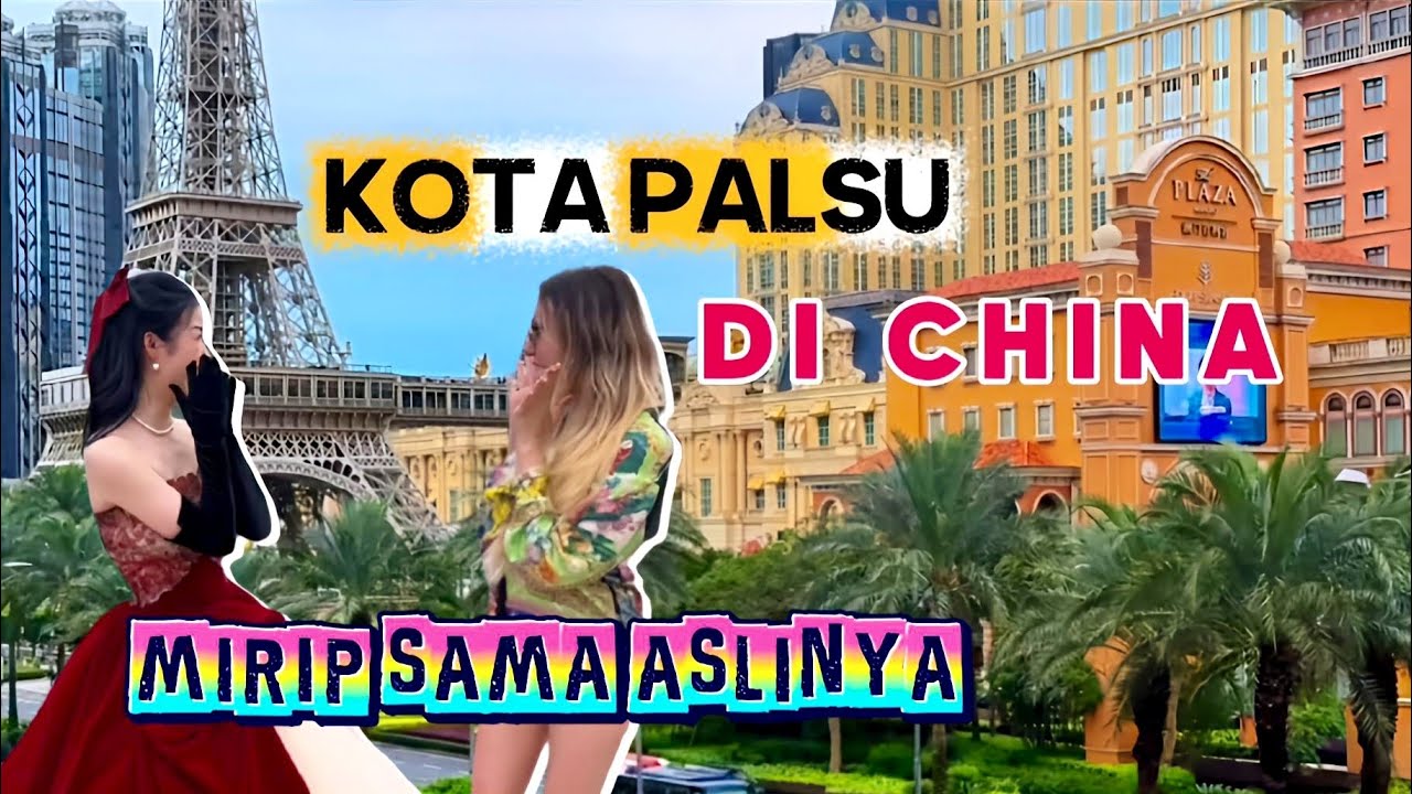 China Bikin Kota PALSU Mirip Paris & New York?! 🤯 Biaya Ratusan Triliun! 