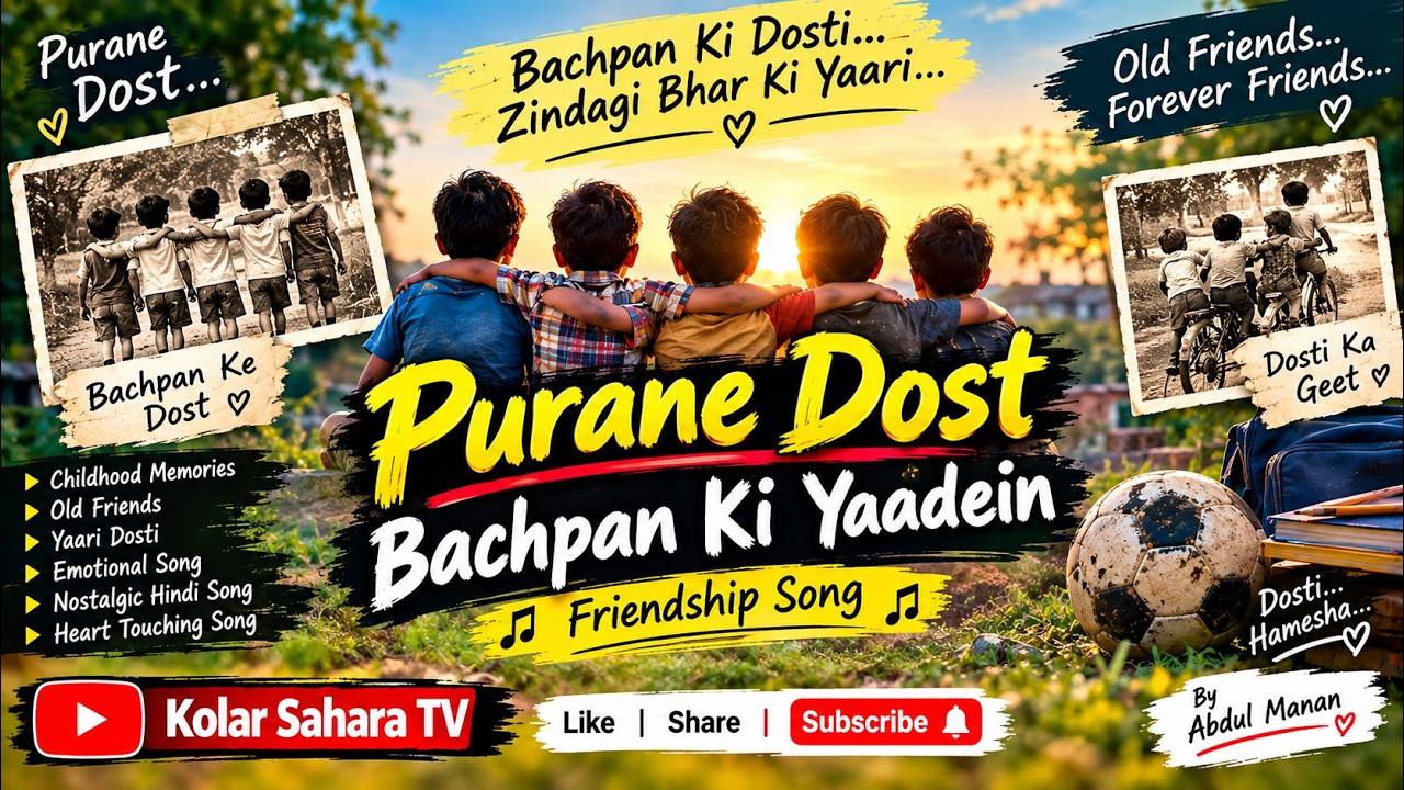 Yaar Purane | Bachpan Ki Dosti Ki Yaadein ❤️