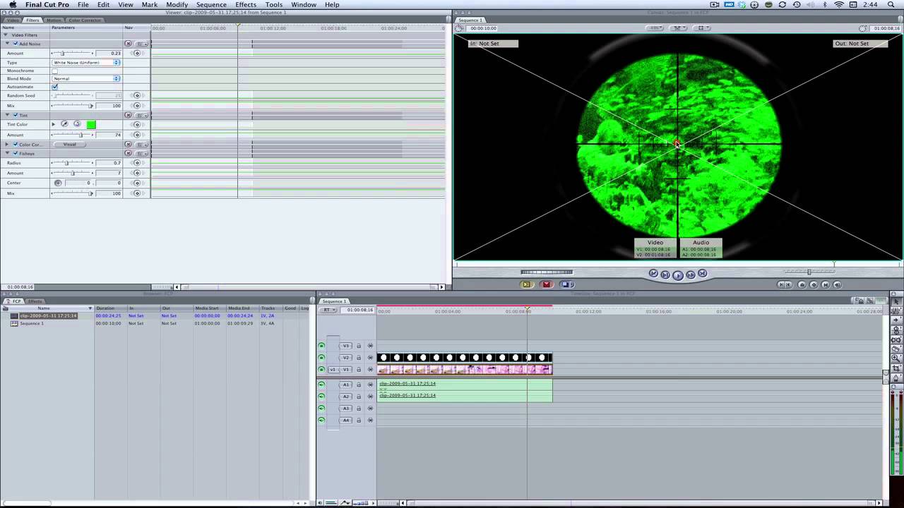 Final Cut Tutorial - Sniper Scope