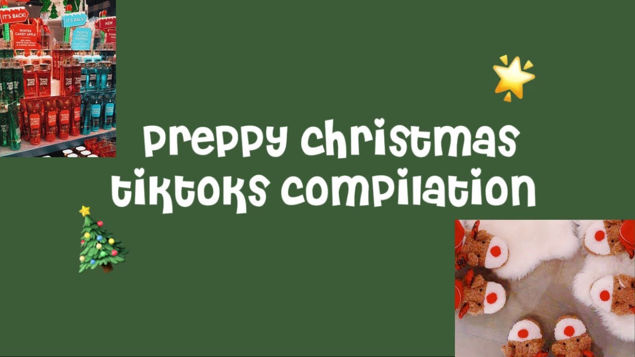 preppy christmas tiktoks compilation | xoxo.sophie