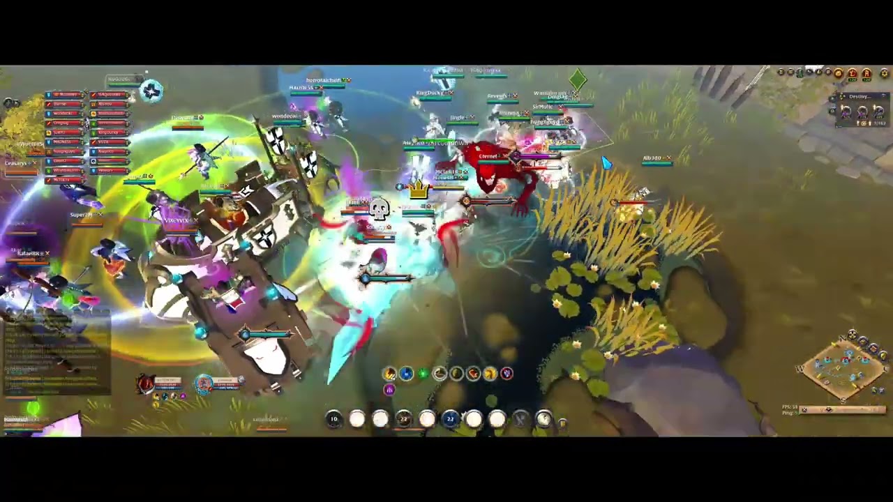 F A M I L  Y vs Malevolent vs Children Of The Dragon (Vietnamese Clap Kite) 16UTC | Albion Online