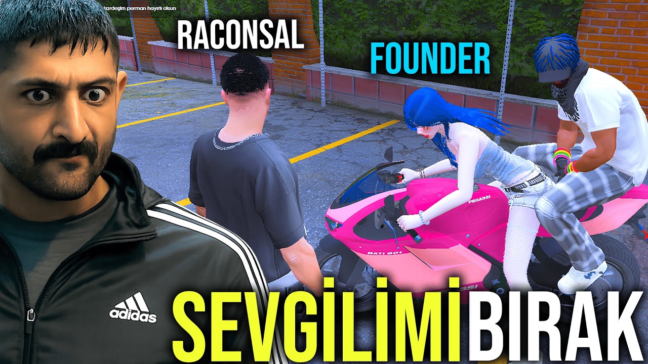 KIZ FOUNDERA Y&Uuml;R&Uuml;D&Uuml;M BANLANDIM - sevgili olcaz (Fivem Troll)