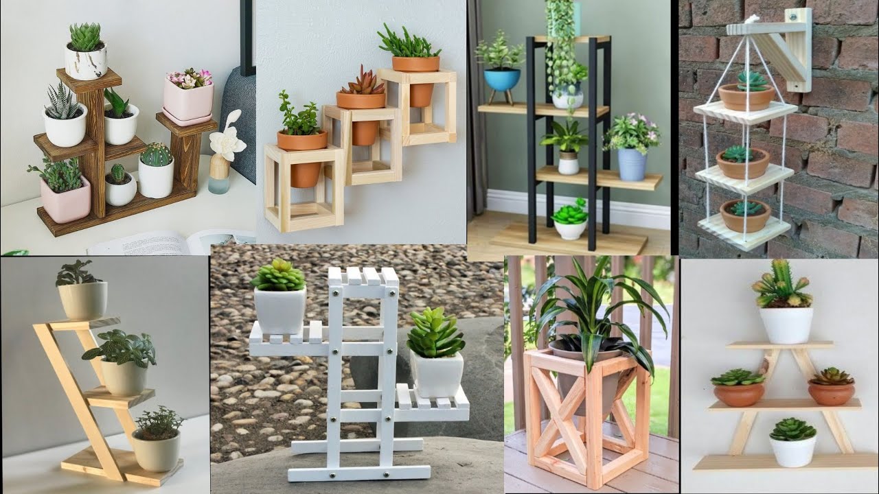 Wooden  Plant stand ideas || DIY plant stand ideas