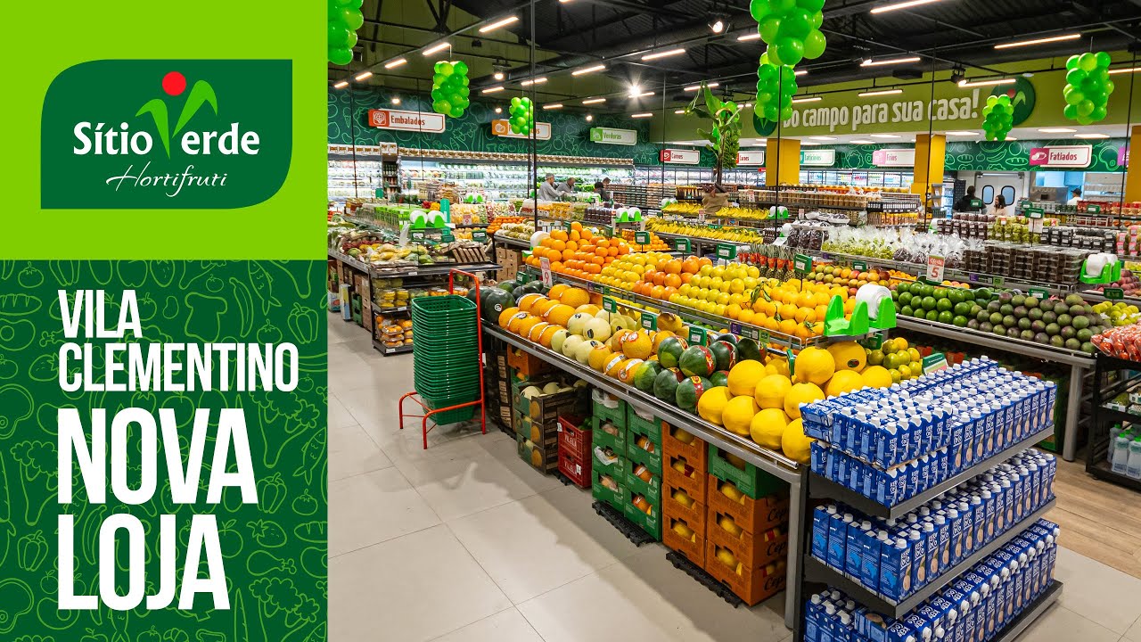 S&iacute;tio Verde Hortifruti - Nova Loja Vila Clementino