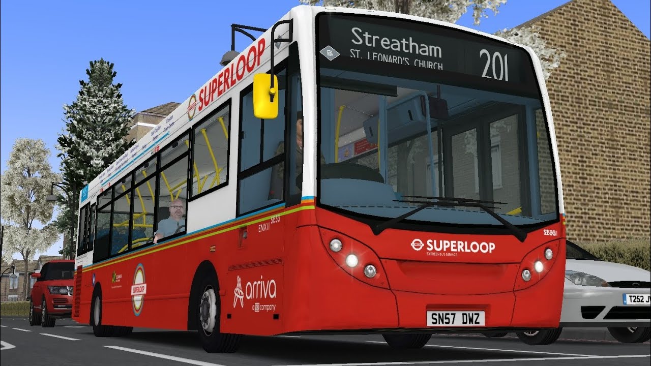 OMSI 2 | NEW TFL Superloop SL5 | Addon London Route 201 | ADL Enviro200
