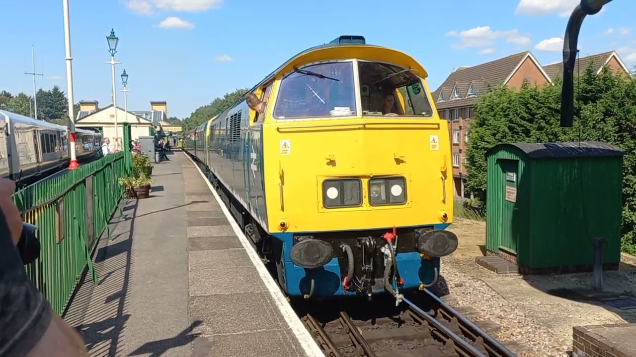 Vlog 48: D1015, D821 and 46 045 running on the Mid Hants Railway's 2025 Diesel Gala