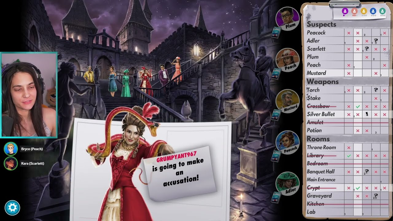 CLUE/CLUEDO w/ ZeRoyalViking, Apple, KatDooley, Bryce, and Cheesy