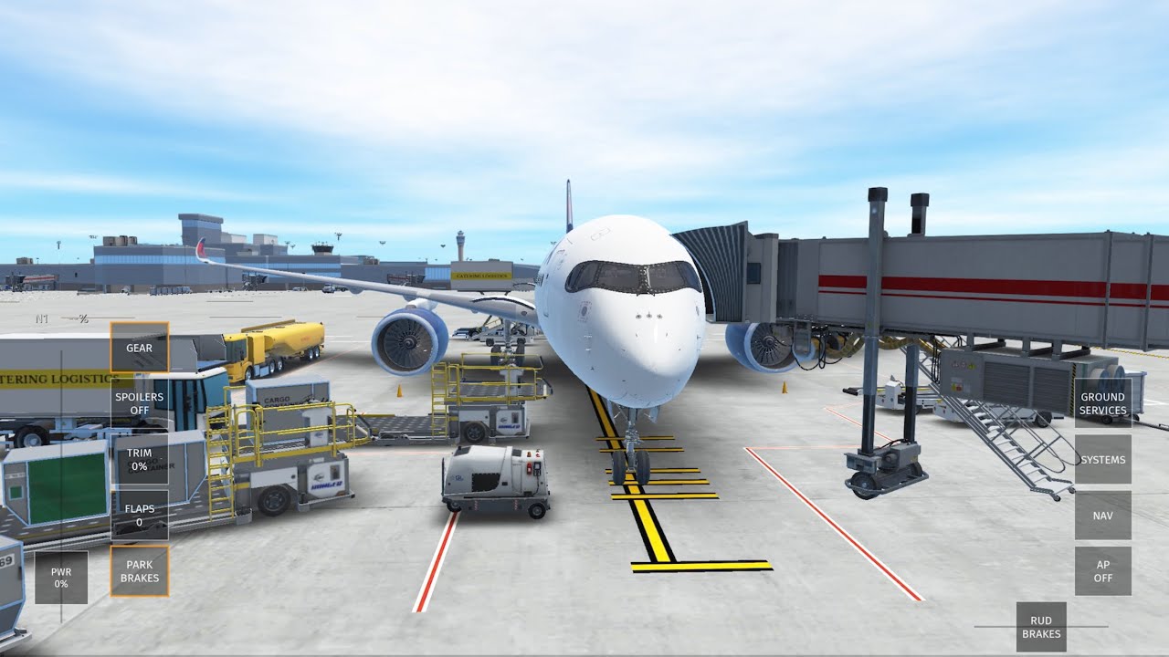 AIRBUS A350 | Delta Airlines ATL - EZE Full Flight (Manual Landing)