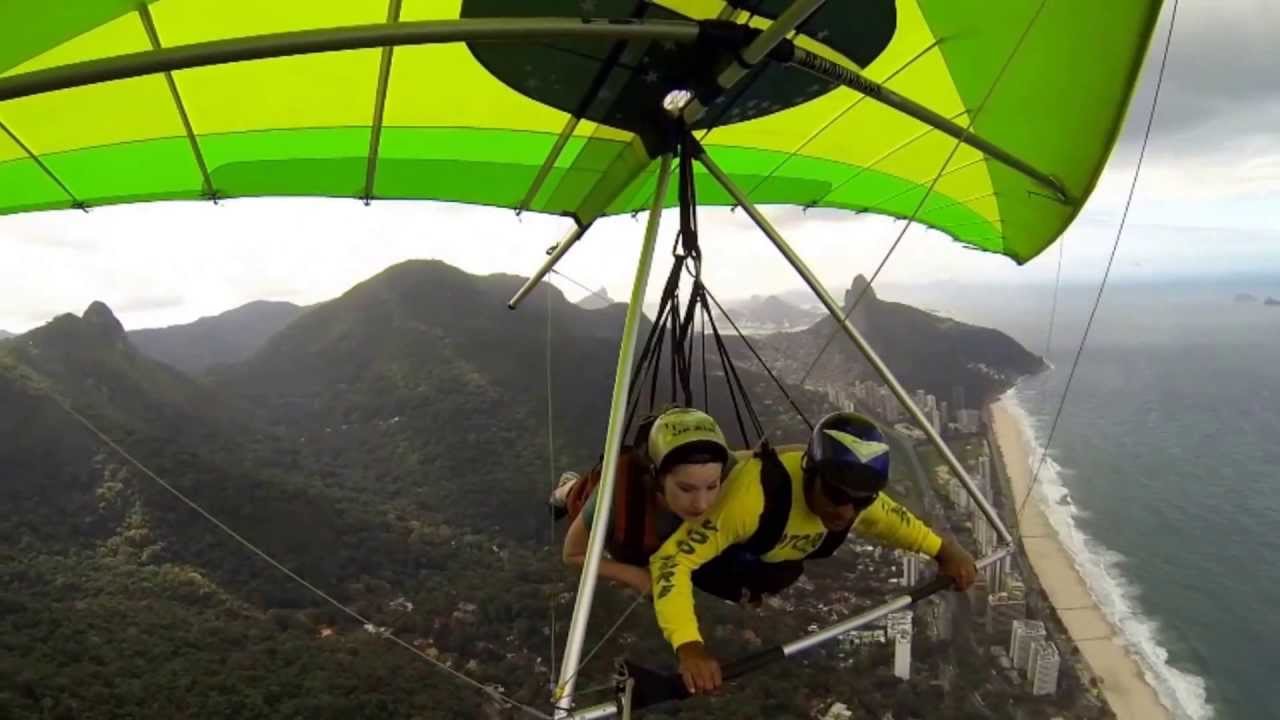 Asa delta G&aacute;vea - rio de janeiro hang gliding