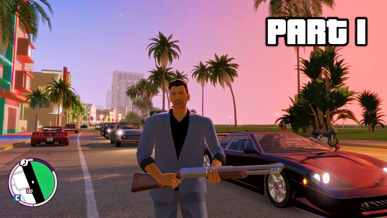 GTA Vice City: Nextgen Edition - Playthrough Part 1 (4K)