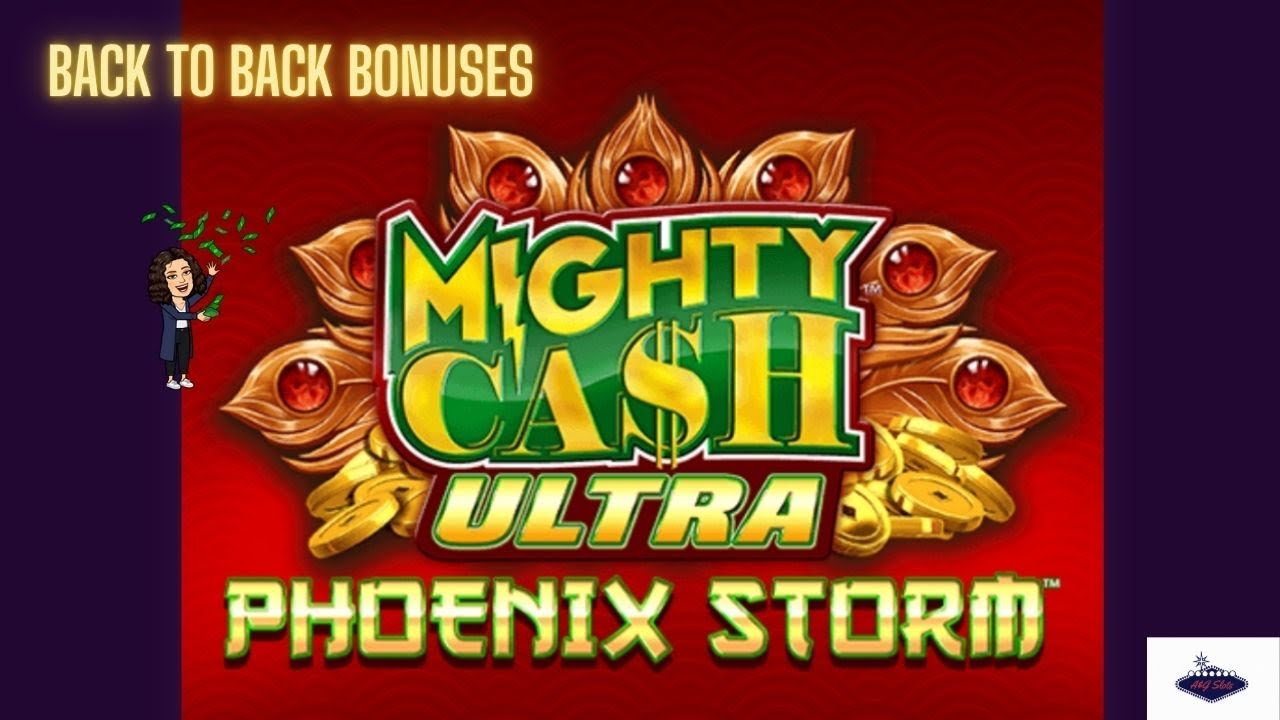 Mighty Cash Ultra Phoenix Storm Slot Machine  Was HOT and PAYING #highlimit #slot #jackpot 