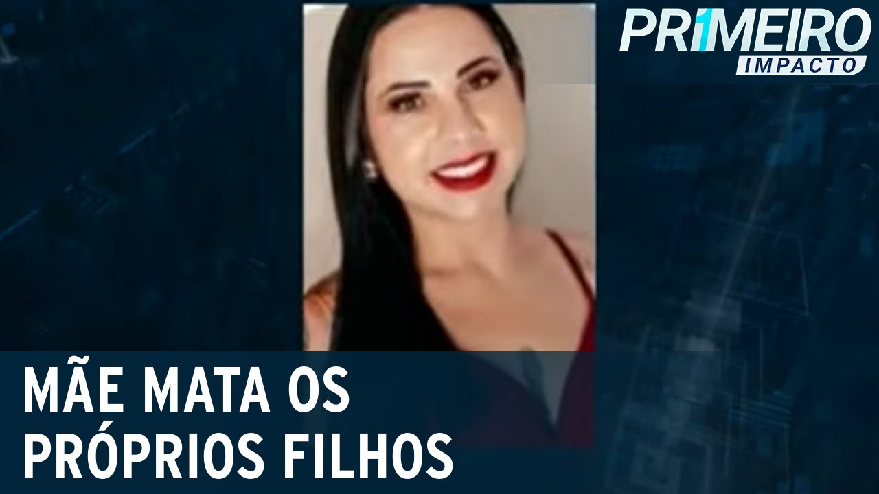PR: mulher é presa suspeita de assassinar os próprios filhos | Primeiro Impacto (29/08/22)
