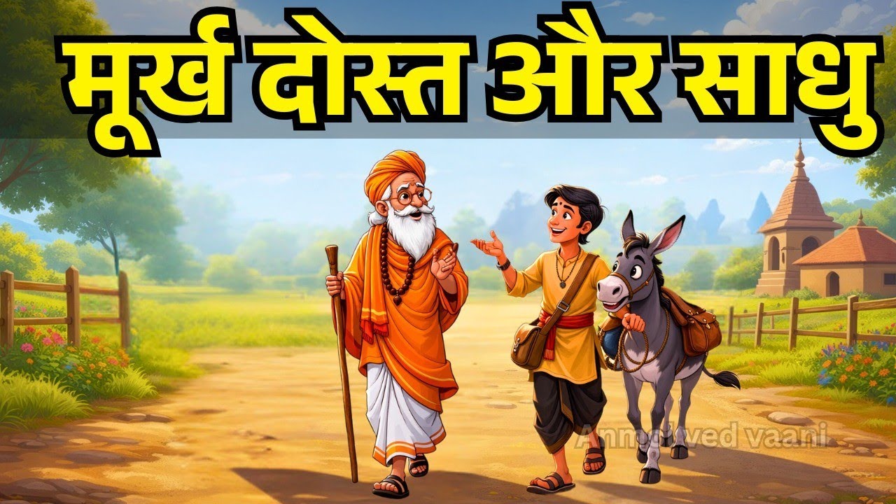 मूर्ख दोस्त और साधु | धार्मिक कहानी | Gyanvardhak kahani | ज्ञानवर्धक | dharmik kahani