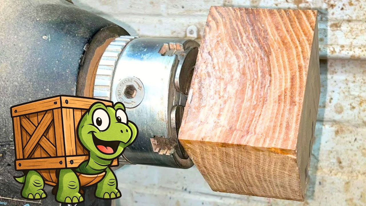 How to Woodturn a Turtle Head Box (No Actual Turtles Were Harmed!)