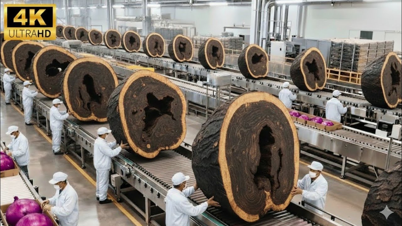  Agarwood Oil Production Documentary | Plantation to Certified Storage | Full Industrial Journey