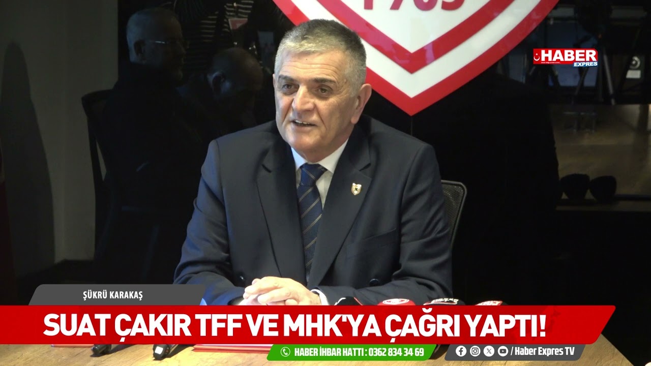 Suat Çakır TFF ve MHK'ya çağrı yaptı!