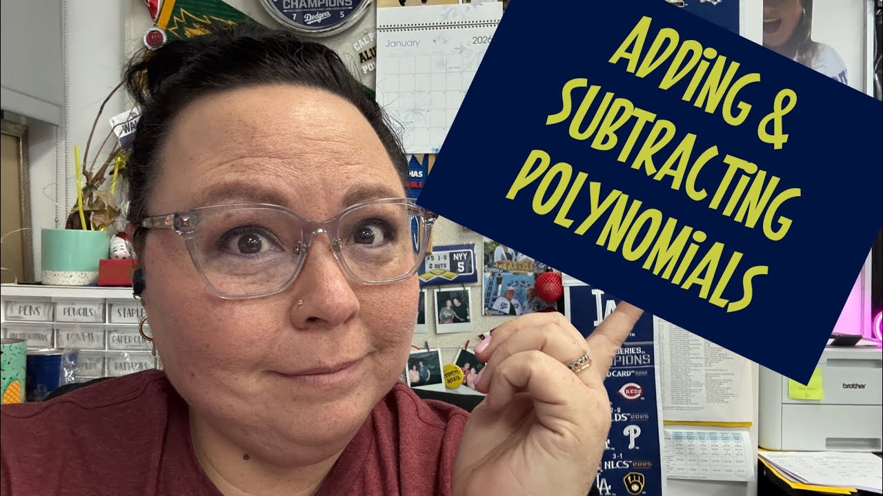Adding and Subtracting Polynomials