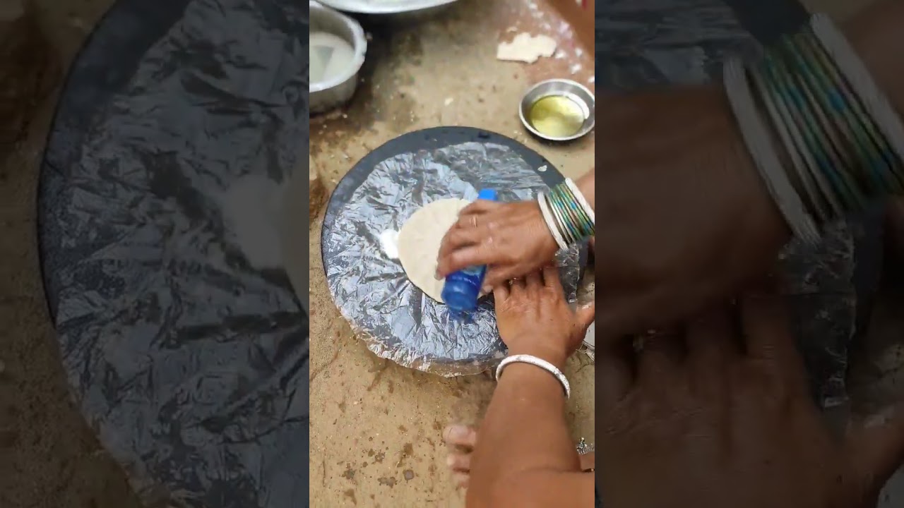village style jonna rote,jowar chapati.