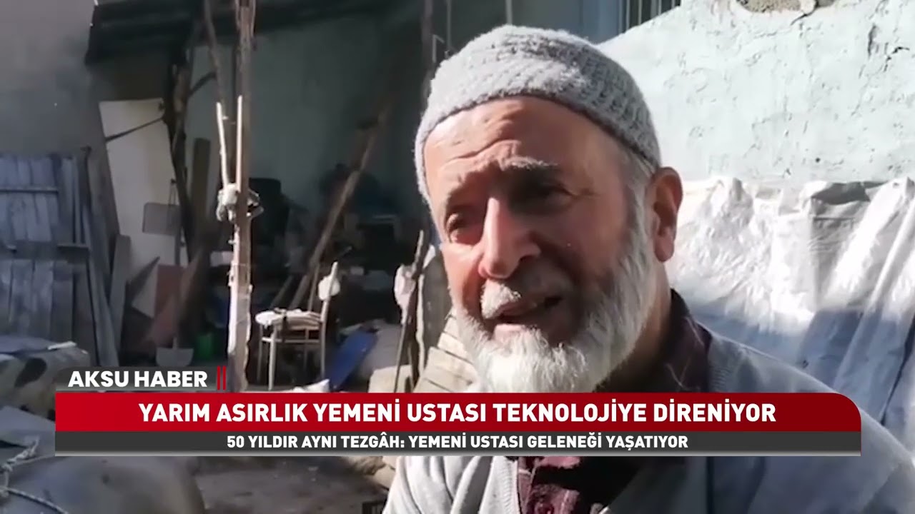 50 Yıldır Köşkerlik Geleneğini Yaşatıyor! Kahramanmaraş’ın Yemeni Ustası