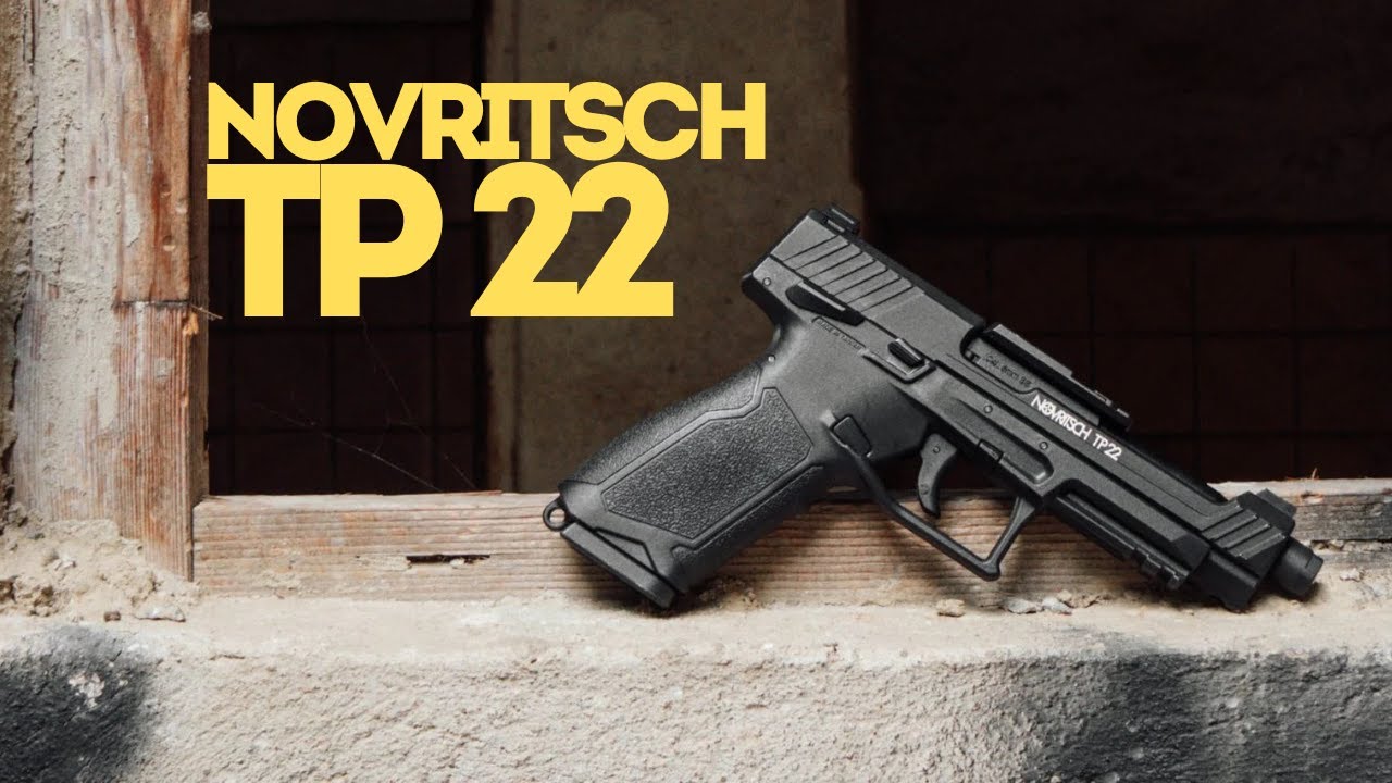 Обзор на страйкбольный пистолет Novritsch TP22 от PBTV на русском языке