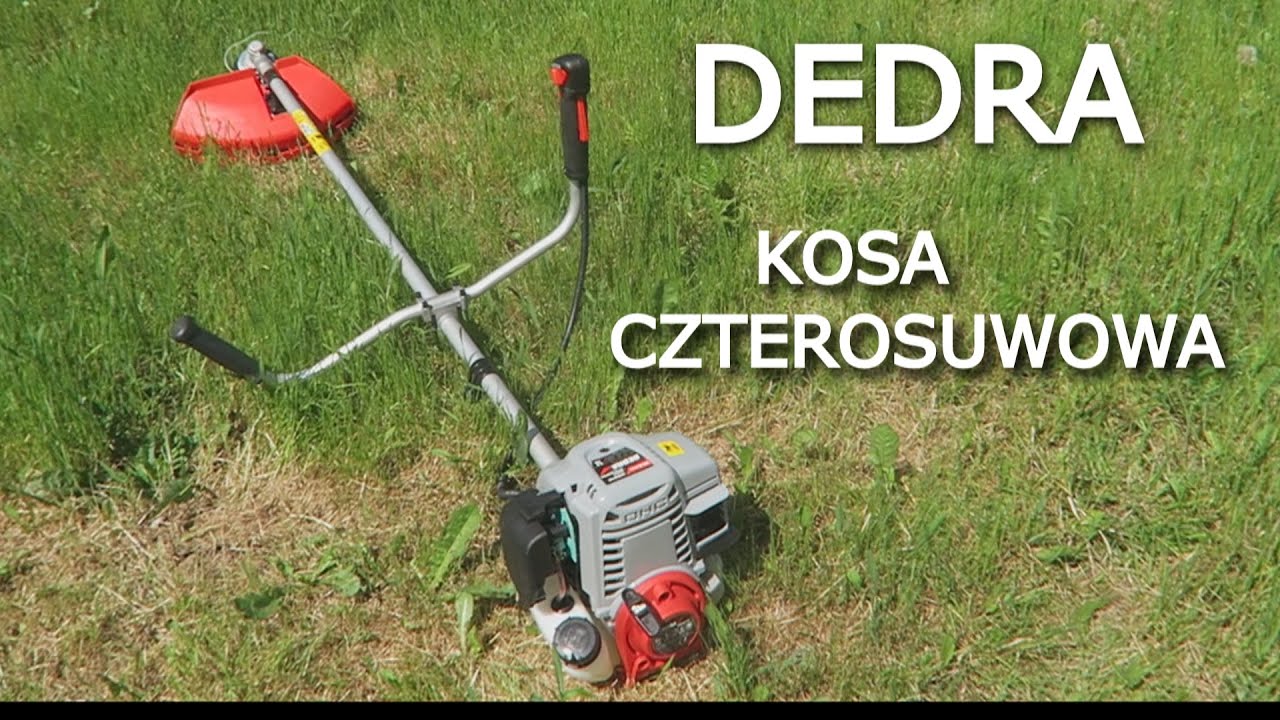 Кусторез четырехтактный Dedra DED8716, 35 см3 - Тест, Первый запуск, Покос травы