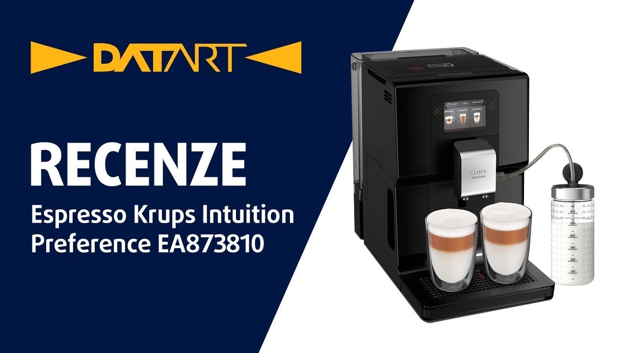 Espresso Krups Intuition Preference EA873810 | recenze