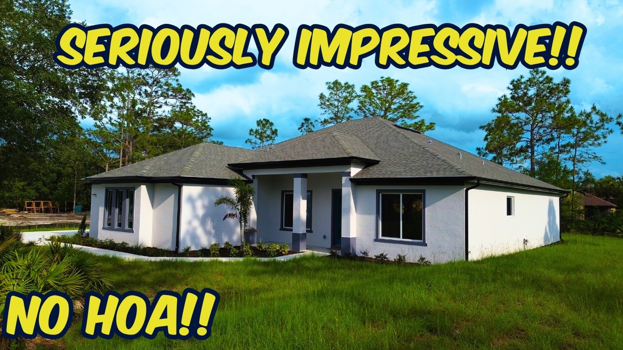 Touring a New Custom Home For Sale in Wedgefield, Fl With An In Law Suite and No HOA!! FULL TOUR!