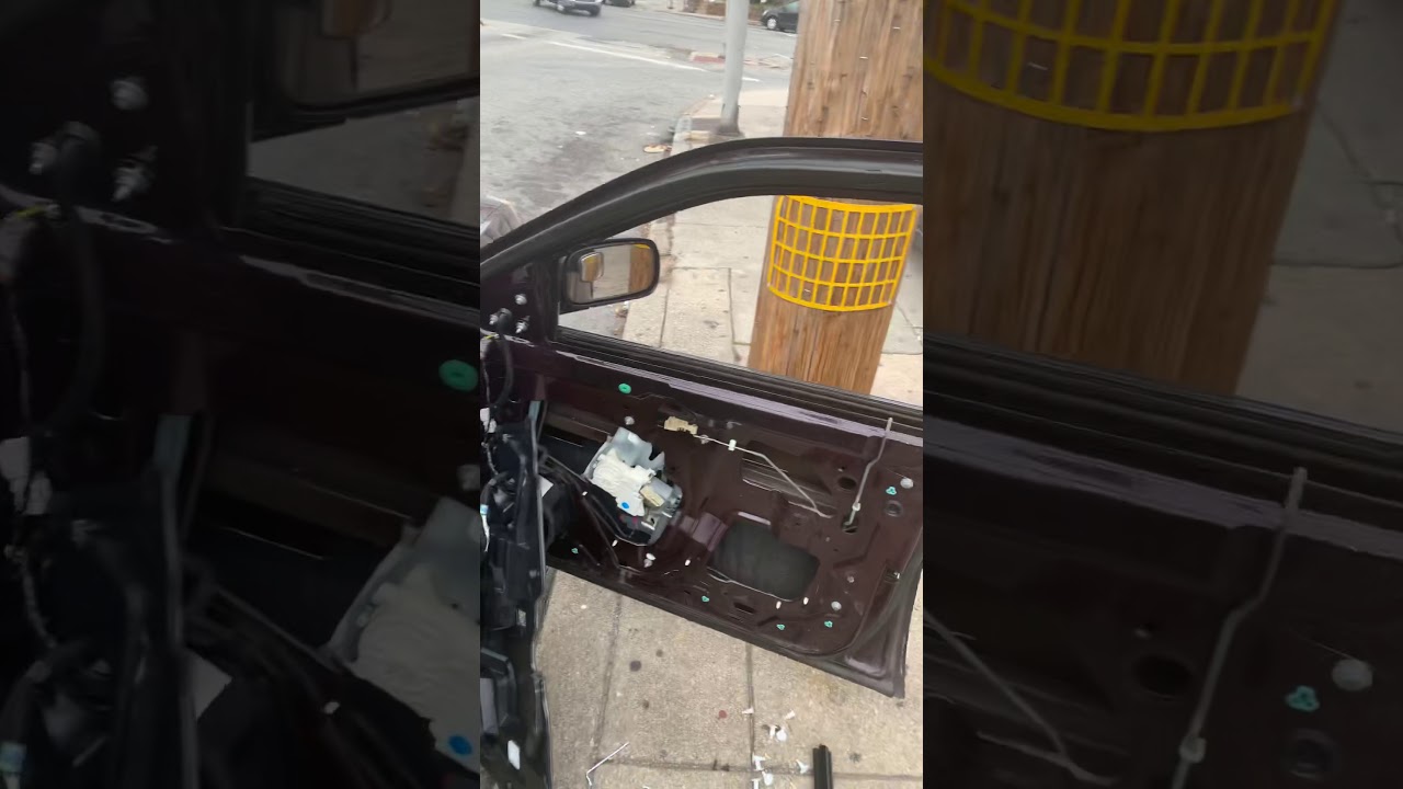 Replacing dts front passenger window
