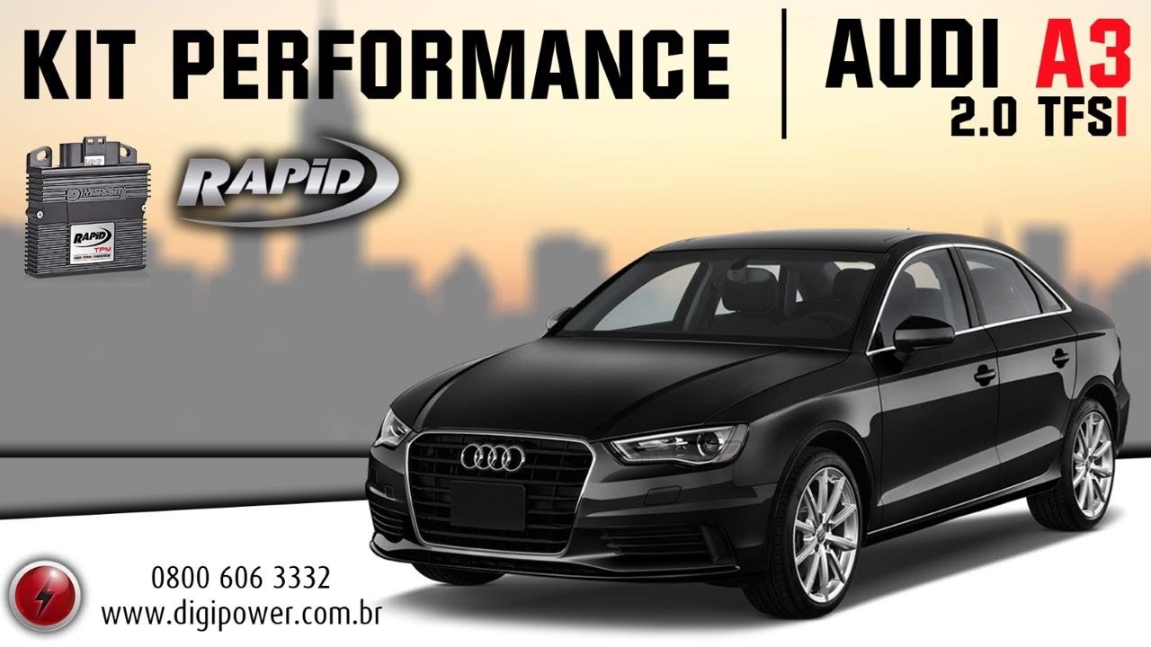 Audi A3 2.0 tfsi com Rapid TPM (Canal Digipower)