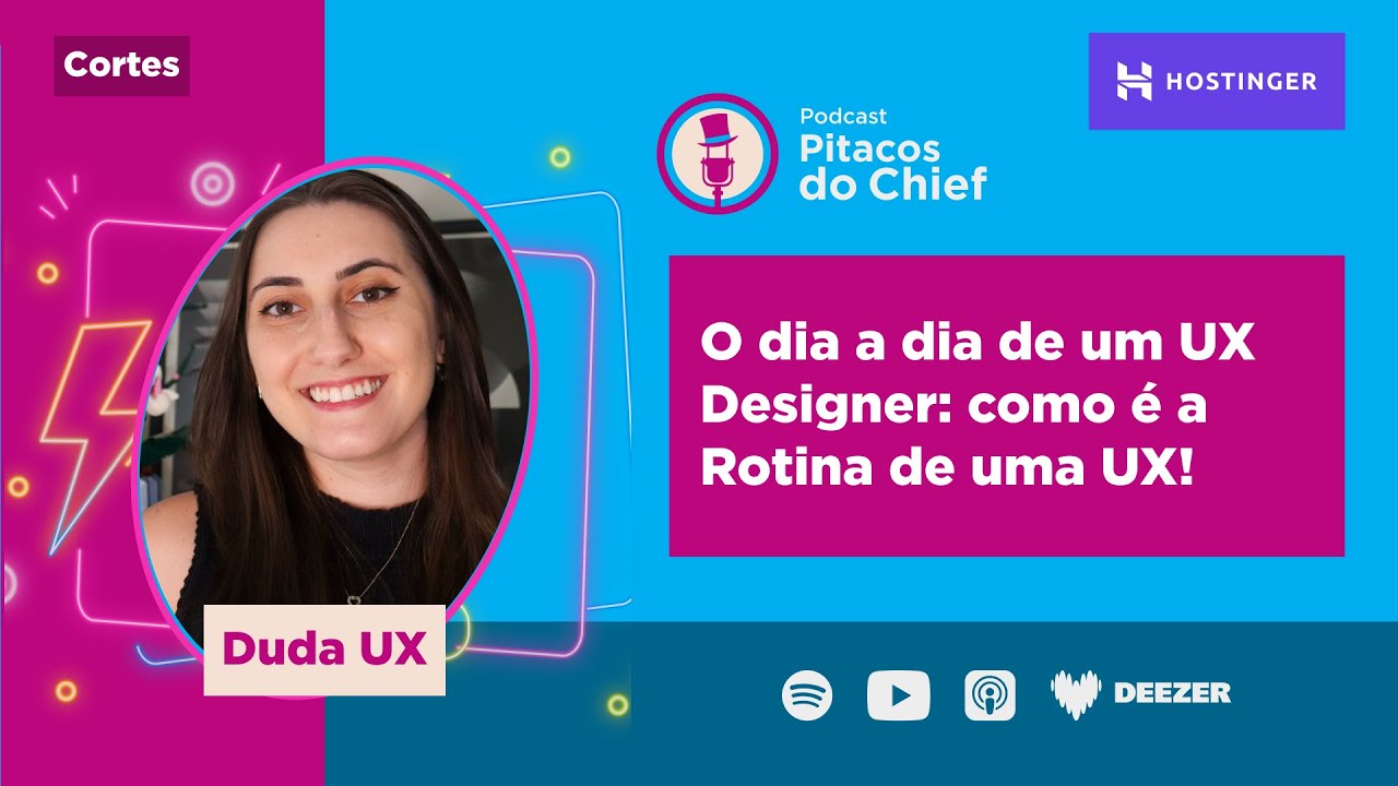 O dia a dia de um UX Designer: como &eacute; a Rotina de uma UX! Com @dudaux