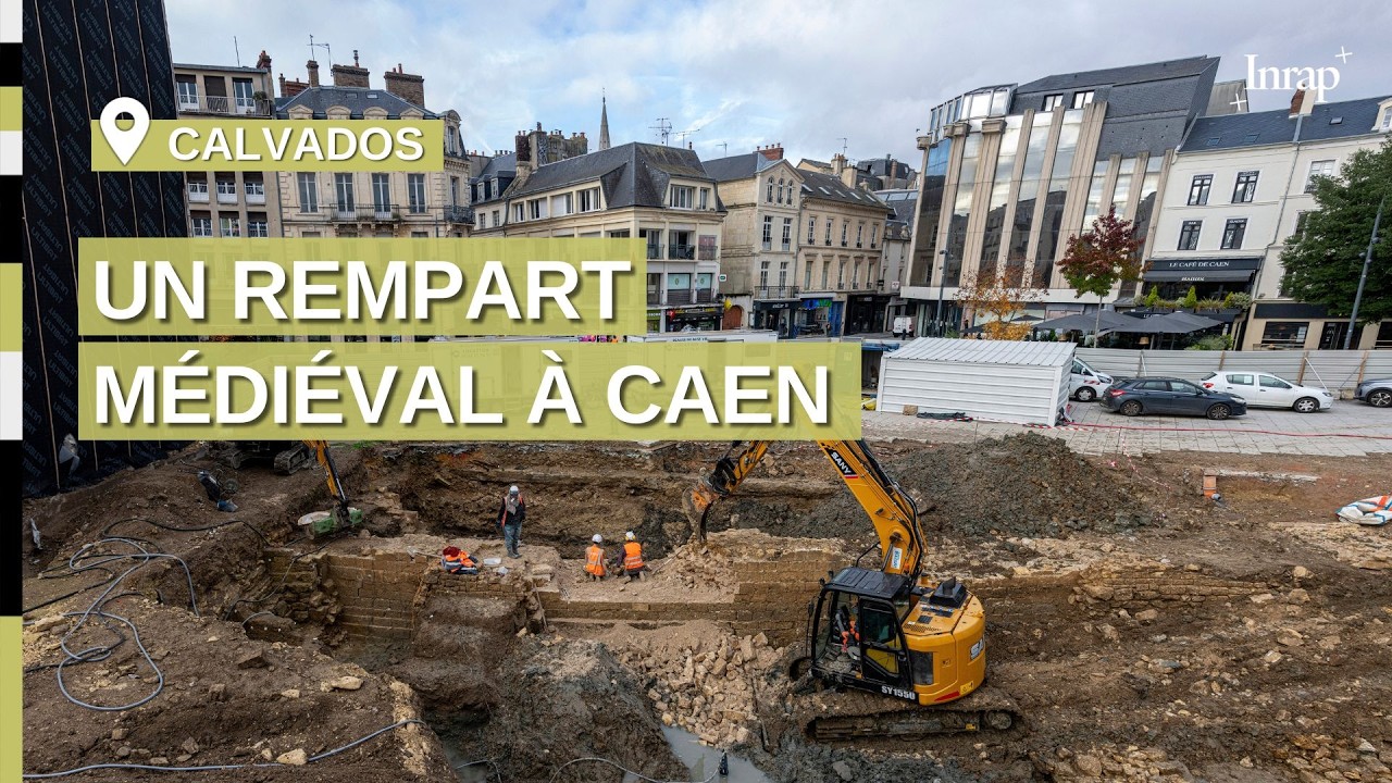 Des fortifications médiévales à Caen