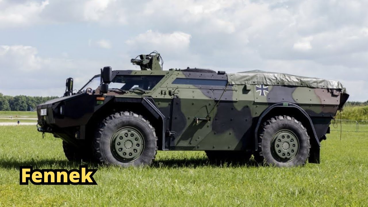 Fennek Armored reconnaissance vehicle