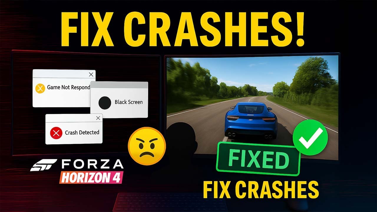 Как исправить сбои в Forza Horizon 4, отсутствие запуска, зависание, черный экран и ошибки