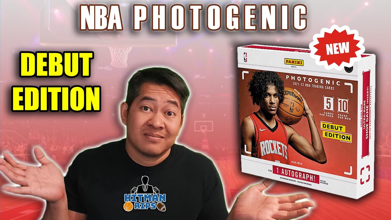 BRAND NEW *DEBUT EDITION* 2021-22 NBA Photogenic Hobby Box! Review!