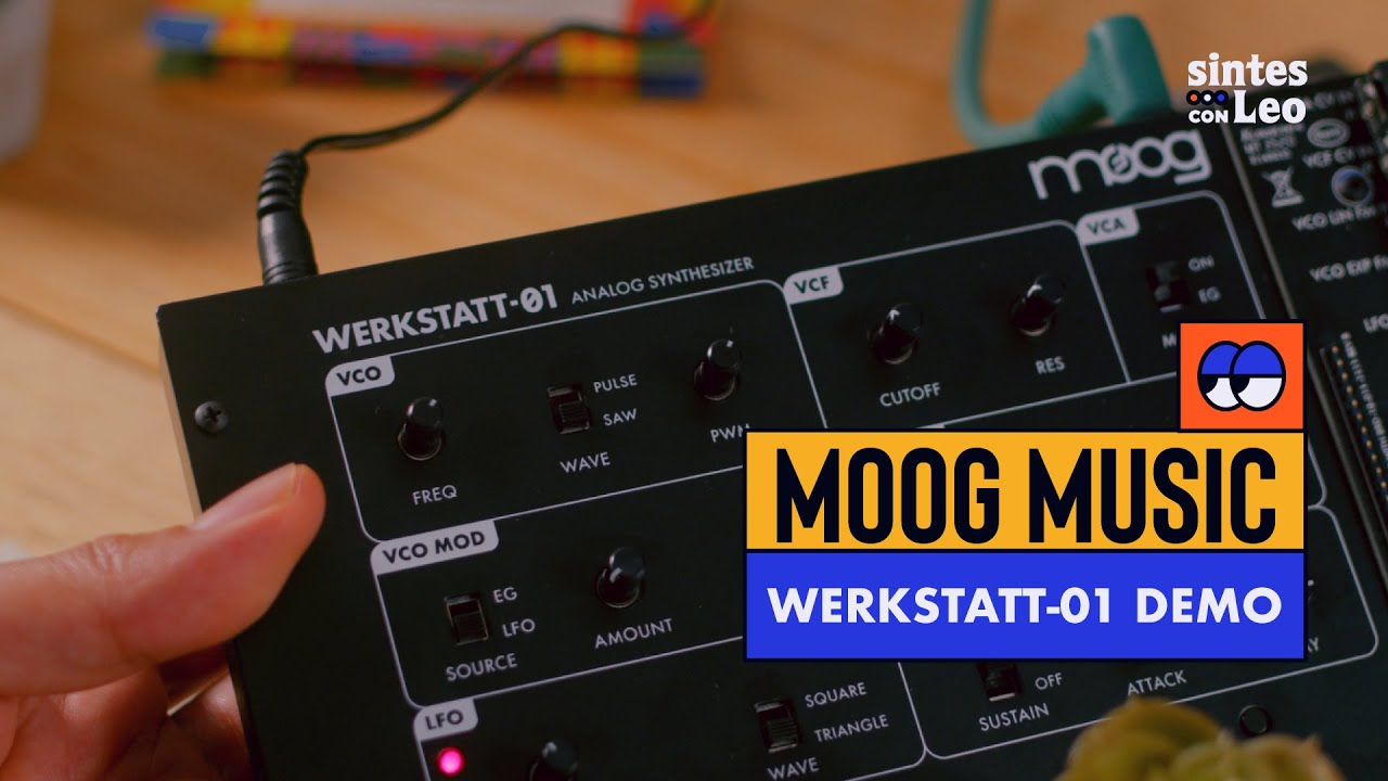 Moog Werkstatt-01 Demo y Armado | Sintetizador perfecto para Principiantes