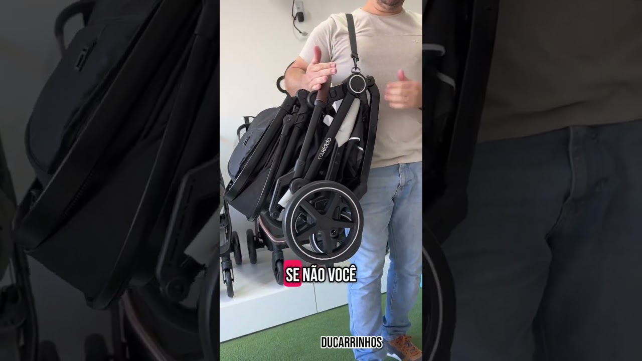 Manuseio do Carrinho Kiddo Nomad