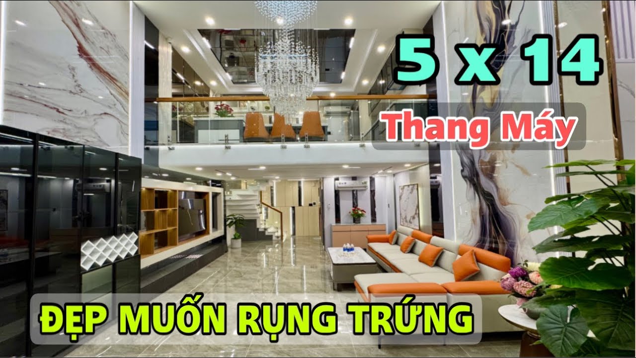 Bán nhà Gò Vấp | Nhà TO 5M x 14M Thang Máy xây quá đẹp Gu Sang ngay chợ vị trí ngon mở Spa, Cty.. Ok