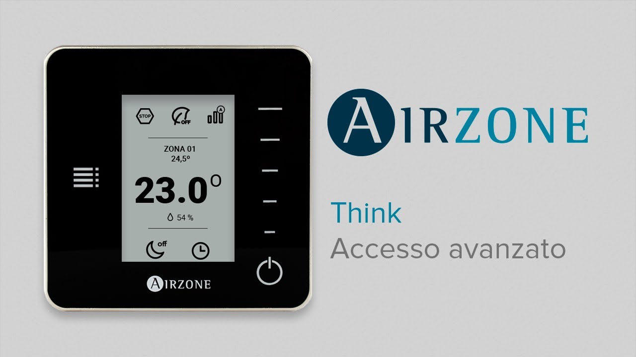 Accesso avanzato - Termostato Airzone Think